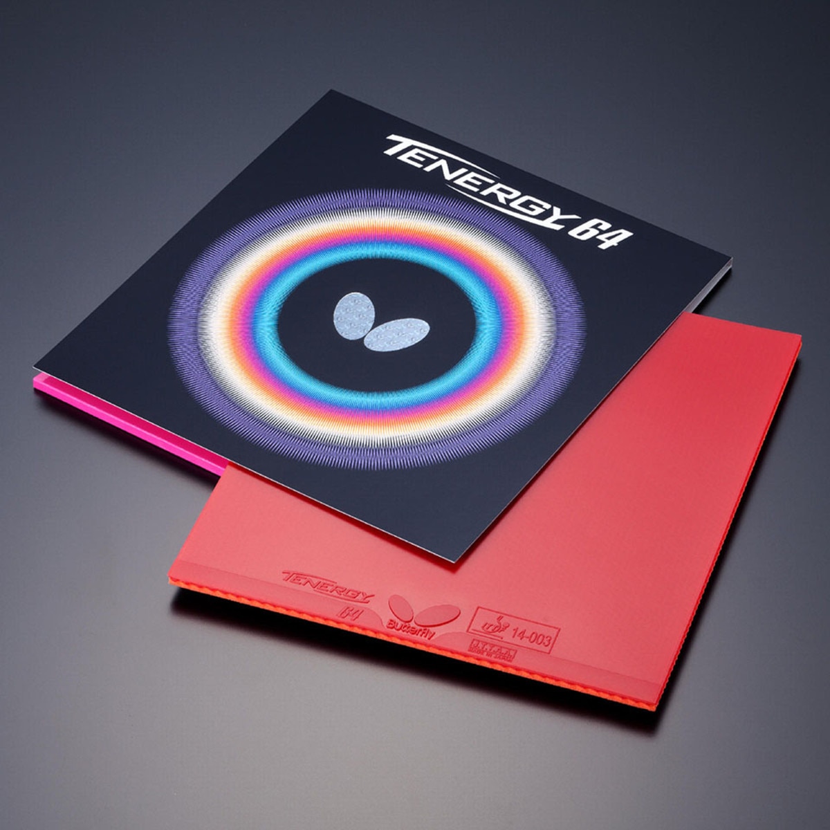 Tenergy 64 Rubber Packaging
